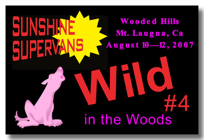 Wild in the Woods Dash Plaque