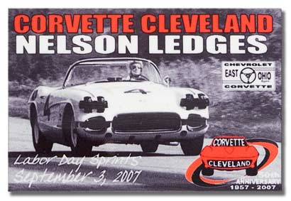 Corvette Labor Day Dash Plaque