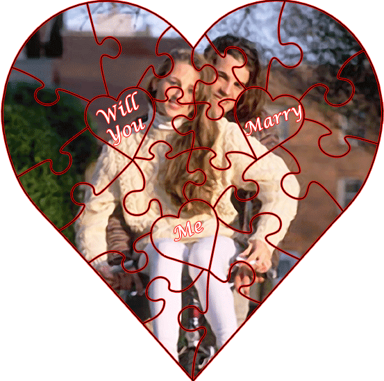 The Custom Love Puzzle - example three
